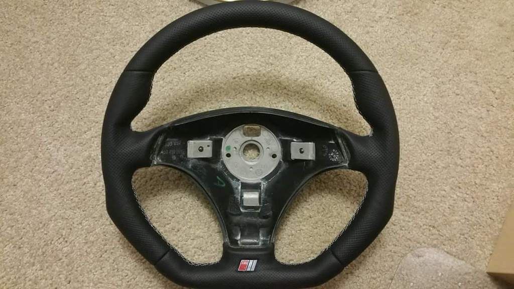 Custom Flat Bottom B5 Steering Wheel VW Vortex Volkswagen Forum